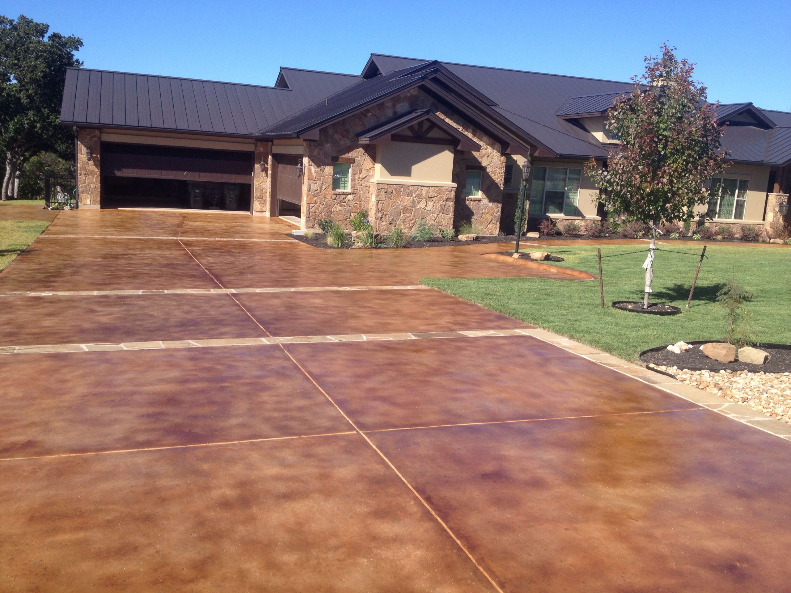 Concrete Contractor Concrete Staining and Polishing.