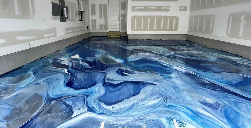 metallic epoxy floors